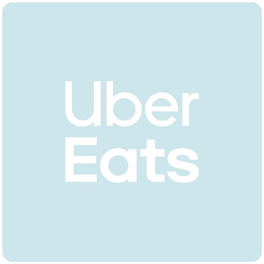 Uber eats Bleu
