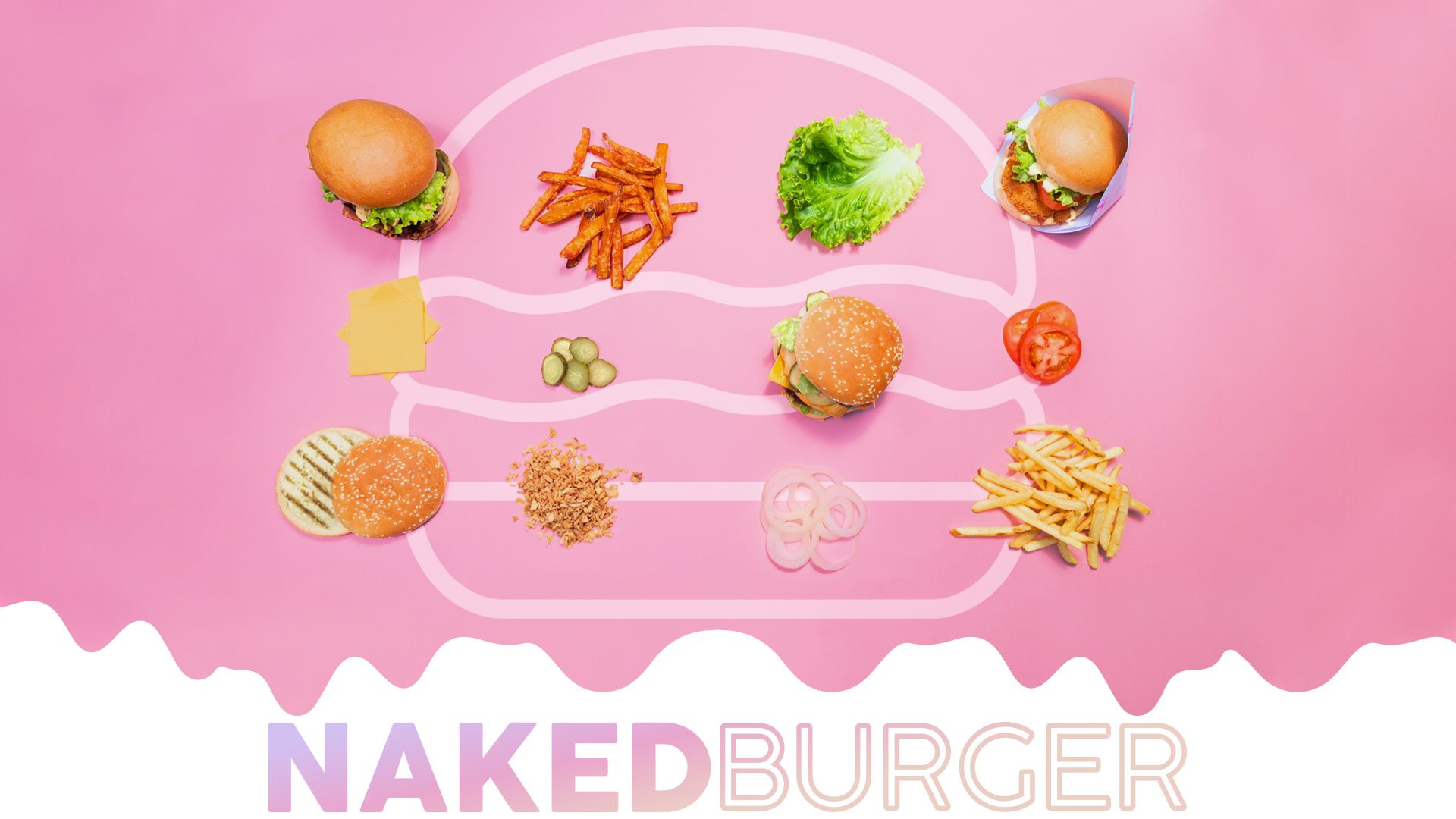 Page d'accueil Naked Burger